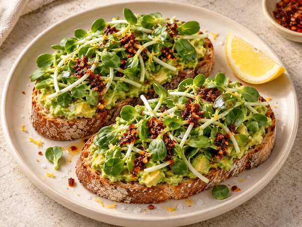 Sunflower Avocado Toast